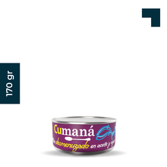 ATUN ACEITE DESMENUZ CUMANA 170gr