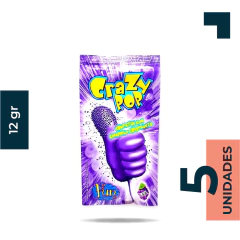Chupetín Crazy Pop Uva - comprar online