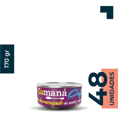 ATUN ACEITE DESMENUZ CUMANA 170gr - comprar online