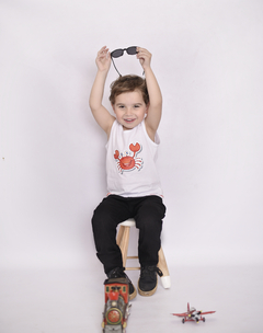 Musculosa Cangrejo de algodón - Patytap - Ropa de bebé y niños