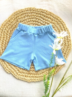 Short de algodón con bolsillos