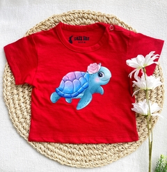 Remera Tortugita de algodón - comprar online