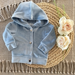 Campera de plush con capucha - Patytap - Ropa de bebé y niños