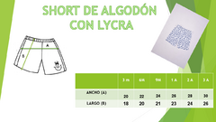 Short de algodón con Lycra - Patytap - Ropa de bebé y niños