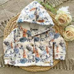 Campera estampada Conejitos de polar soft en internet