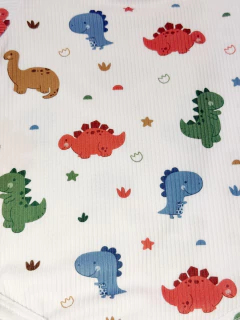 Body manga larga Dinos bebe de Morley - Patytap - Ropa de bebé y niños