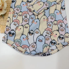 Body manga larga Pollitos de Morley en internet