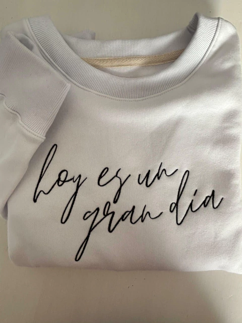 Hoy es un gran día - Buzo - comprar online