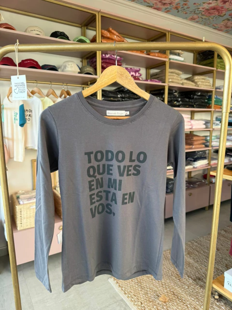 Todo lo que ves en mi - Reme manga larga - comprar online