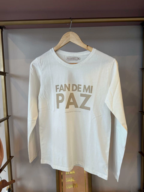 Fan de mi paz - Reme manga larga - comprar online