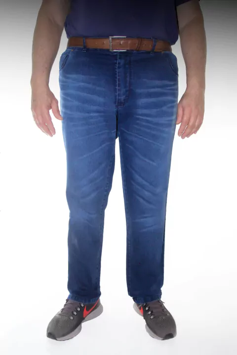 529 -T. 50 al 68 jean elastizado con doble bigotes - comprar online