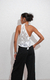 blusa ombro crochê