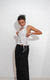 blusa ombro crochê - loja online