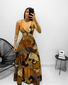 Vestido Mavie Onça