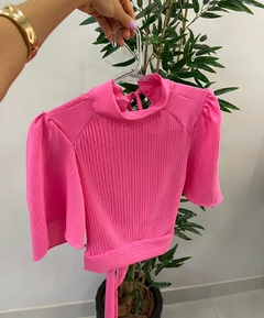 Blusa Plissada