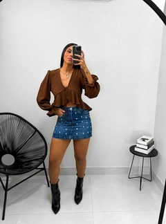 Saia Jeans Luma