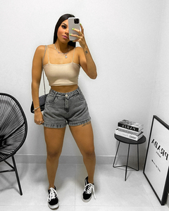 Shorts Estonado Preto