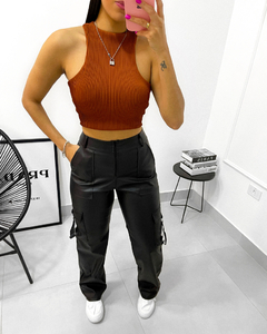 Calça Courino Monique - comprar online