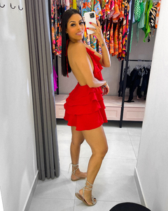 Vestido Marie Babados - Paula Regina Store