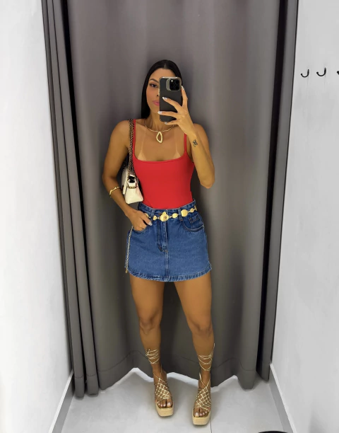 Body Poliamida Alcinha