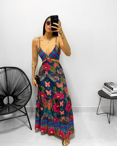 Vestido Jade Flores