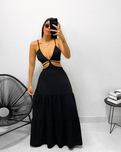 Vestido Mavie Liso na internet