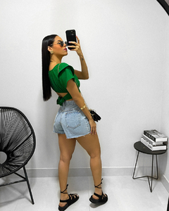 Shorts Jeans Barbara - comprar online