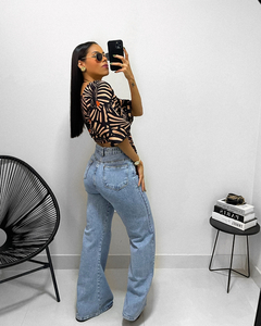 Calça Pantalona Wide Leg Chanel - comprar online