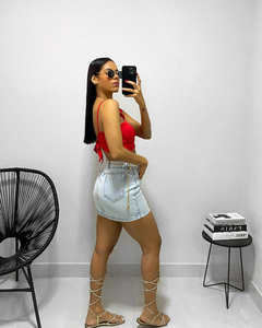 Saia Jeans Praiana - comprar online