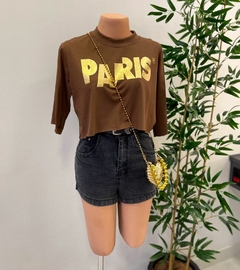 Cropped Tee Paris