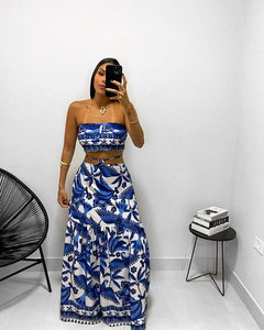 Vestido Samantha Azul Escuro - comprar online
