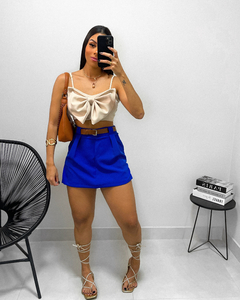 Cropped Alfaitaria Laços - Paula Regina Store