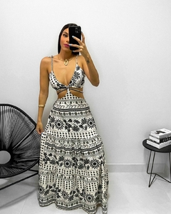 Vestido Mavie Desenhado