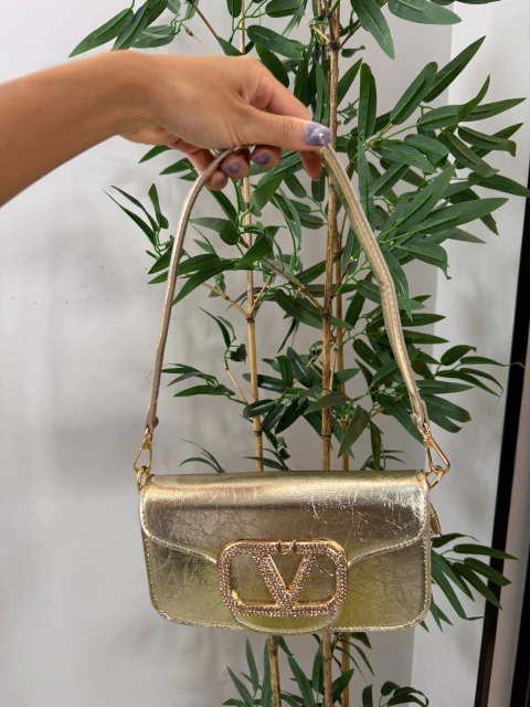 Bolsa Dourada Eliza