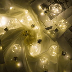 Guirnalda de Luces con Focos en internet