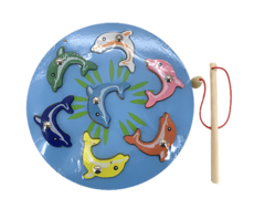 Juego de Pesca madera - Premavintage