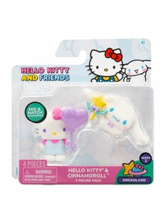 Mini figuras SANRIO© Hello Kitty & Cinnamoroll coleccionables - comprar online
