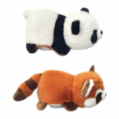 Peluche Reversible Oso Panda - Panda Rojo - comprar online