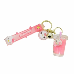 Llavero SANRIO líquido con glitter - tienda online