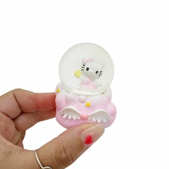Esfera cristal HELLO KITTY nieve 7cm en internet