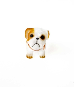 Perro Bulldog Mueve Cabeza Mediano Felpa - Premavintage