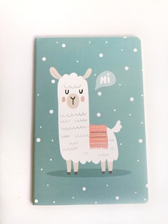 Cuaderno tapa blanda Perros y Llamas - tienda online