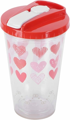 Vaso Acrílico Con Sorbete Retráctil - comprar online