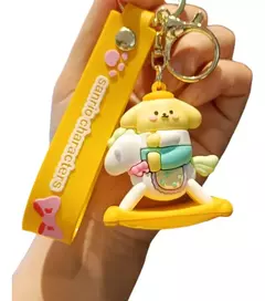 Imagen de Llavero Sanrio CABALLITO MADERA silicona