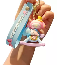 Llavero Sanrio CABALLITO MADERA silicona