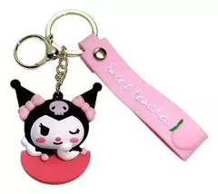 Imagen de Llavero SANRIO DURAZNO silicona