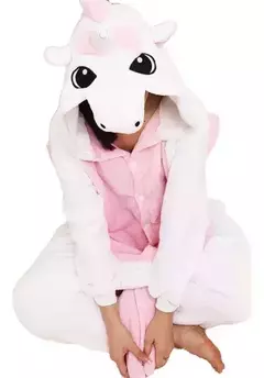 Imagen de Kigurumi UNICORNIO Liso Infantil y Adulto