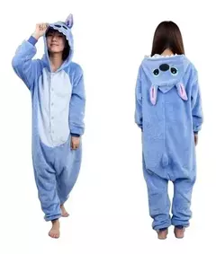 Kigurumi Stitch - Enterito pijama de peluche para niños y adultos - tienda online