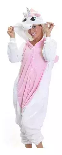 Kigurumi UNICORNIO Liso Infantil y Adulto