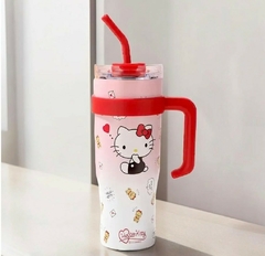 Vaso SANRIO© térmico 1200ml Kuromi Hello Kitty - tienda online